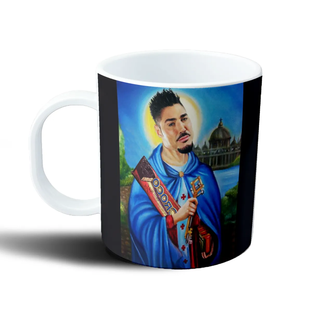 Taza de Plástico Ricky Fort Santo con Rocco - vista 2