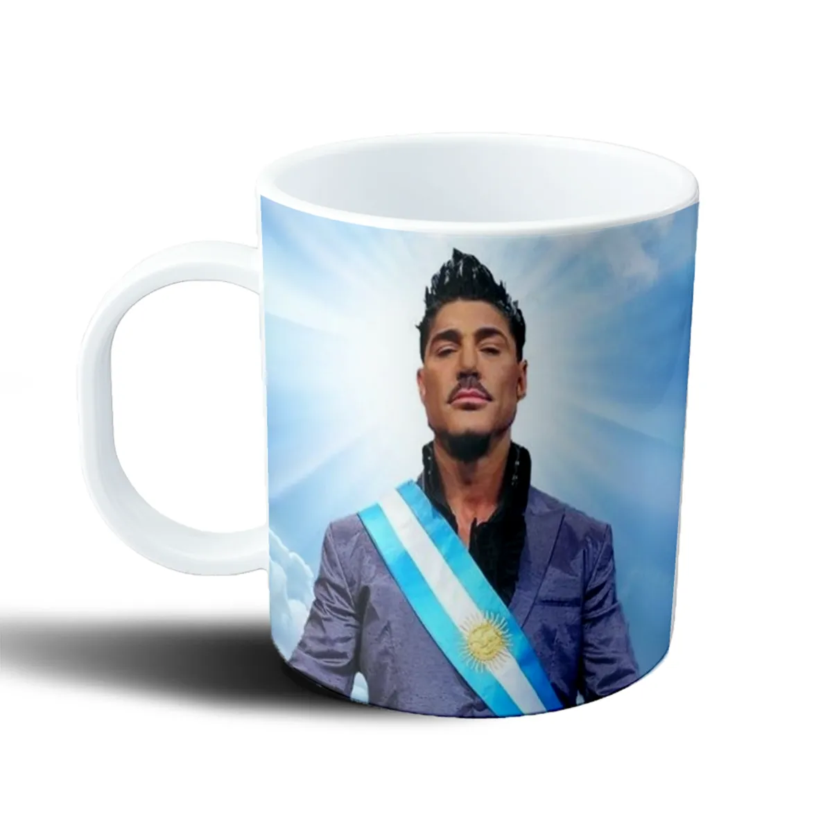 Taza de Plástico Ricky Fort Presidente Argentina - vista 2