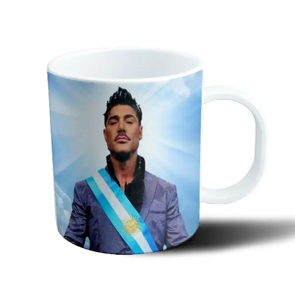 Taza de Plástico Ricky Fort Presidente Argentina