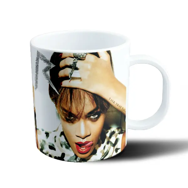 Taza de Plástico Rihanna Talk That Talk