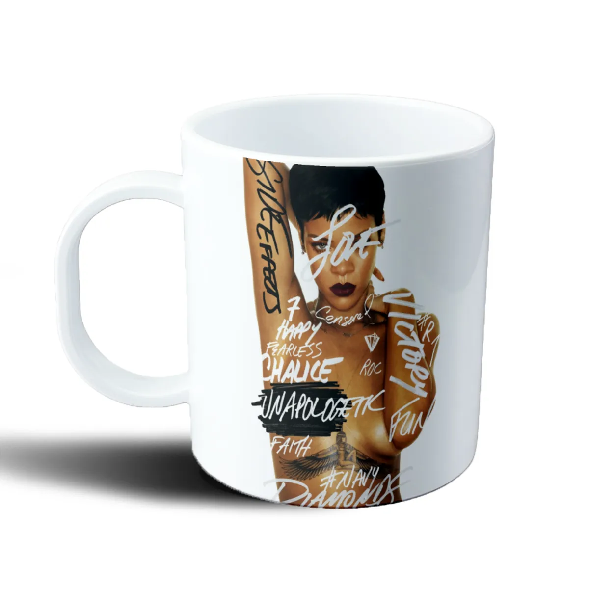 Taza de Plástico Rihanna Unapologetic - vista 2