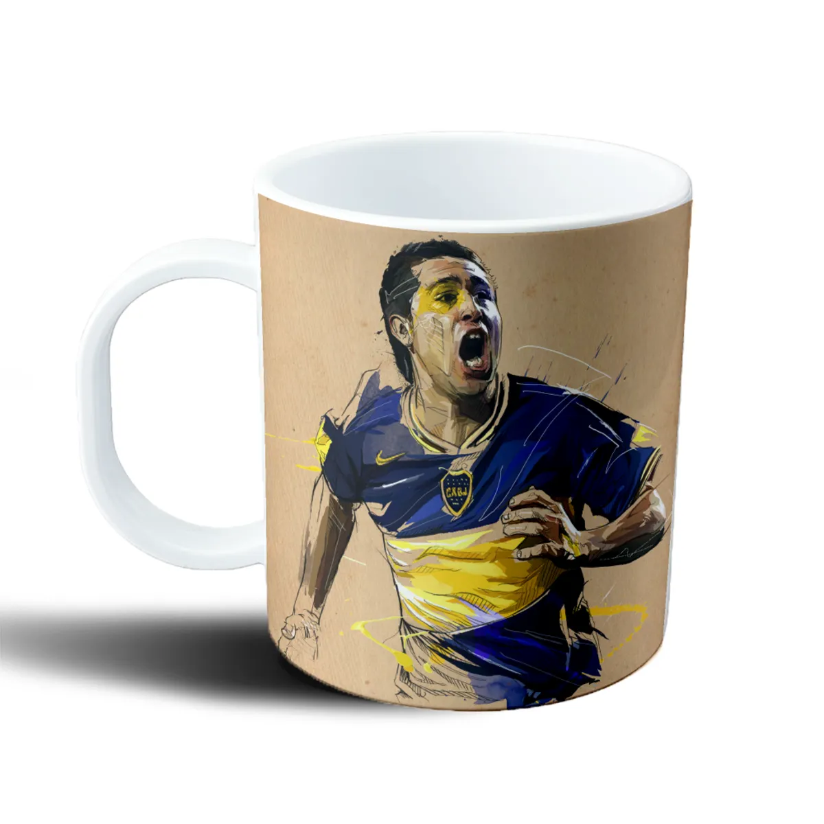 Taza de Plástico Riquelme Boca Juniors Festejo - vista 2