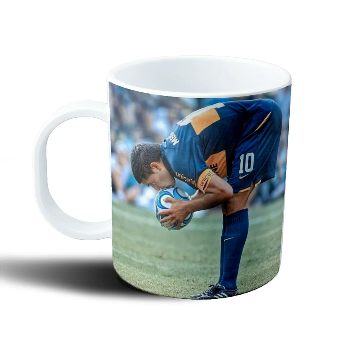 Taza de Plástico Riquelme Boca Besando la Pelota - vista 2
