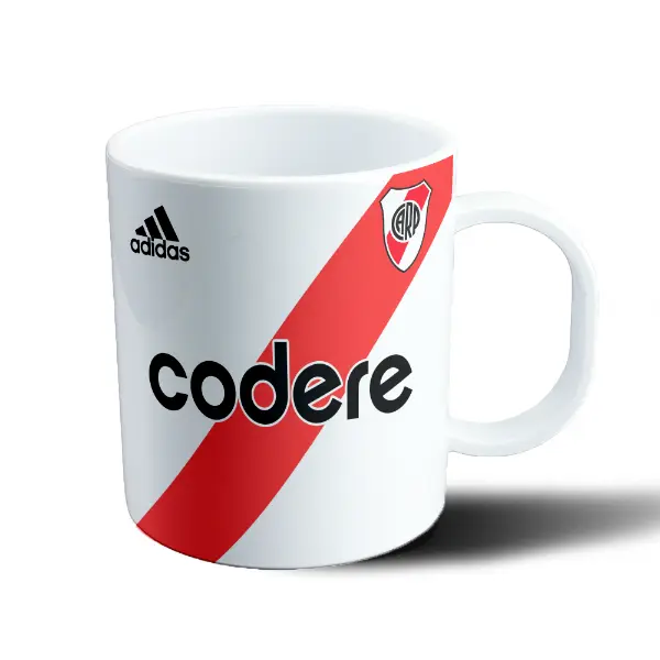 Taza de Plástico River Plate Camiseta Codere