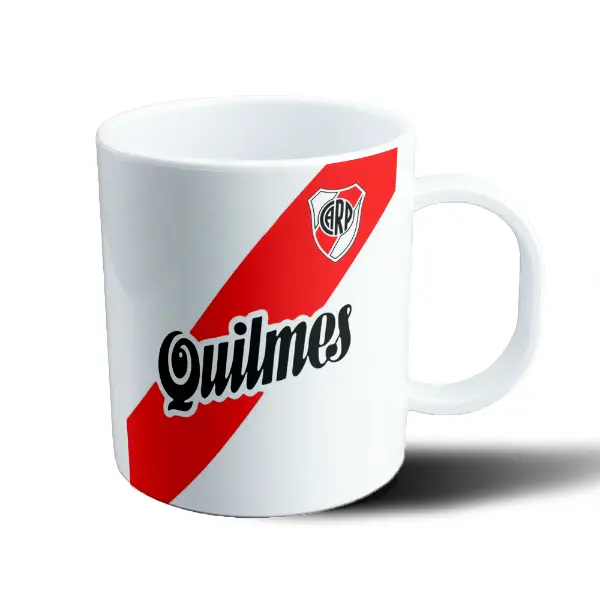 Taza de Plástico River Plate Banda Quilmes