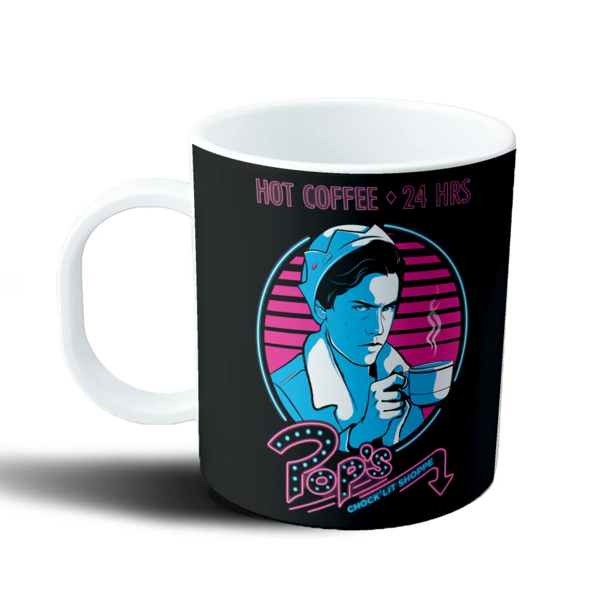 Taza de Plástico Riverdale Pop's Chock'lit Shoppe Jughead Hot Coffee - vista 2