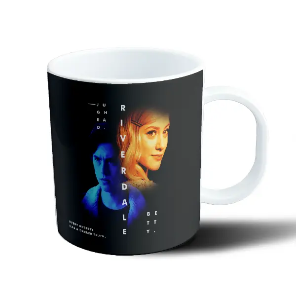 Taza de Plástico Riverdale Jughead y Betty