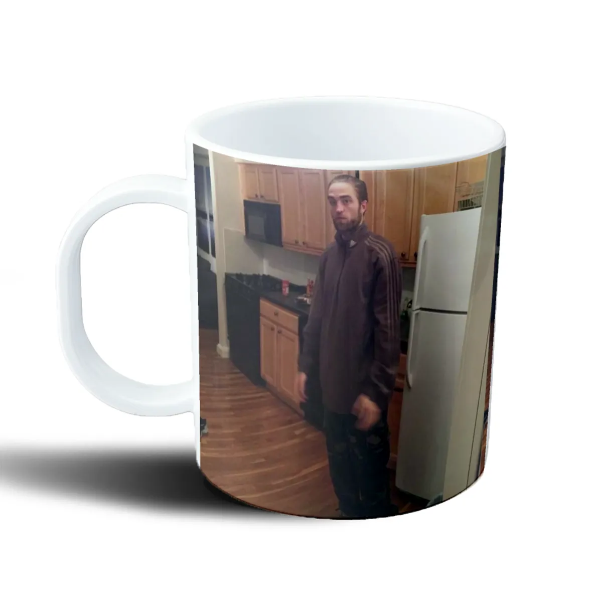 Taza de Plástico Robert Pattinson Meme Cocina - vista 2