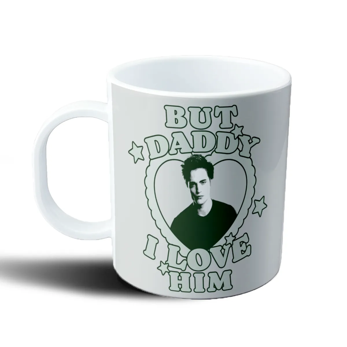 Taza de Plástico Robert Pattinson But Daddy I Love Him - vista 2