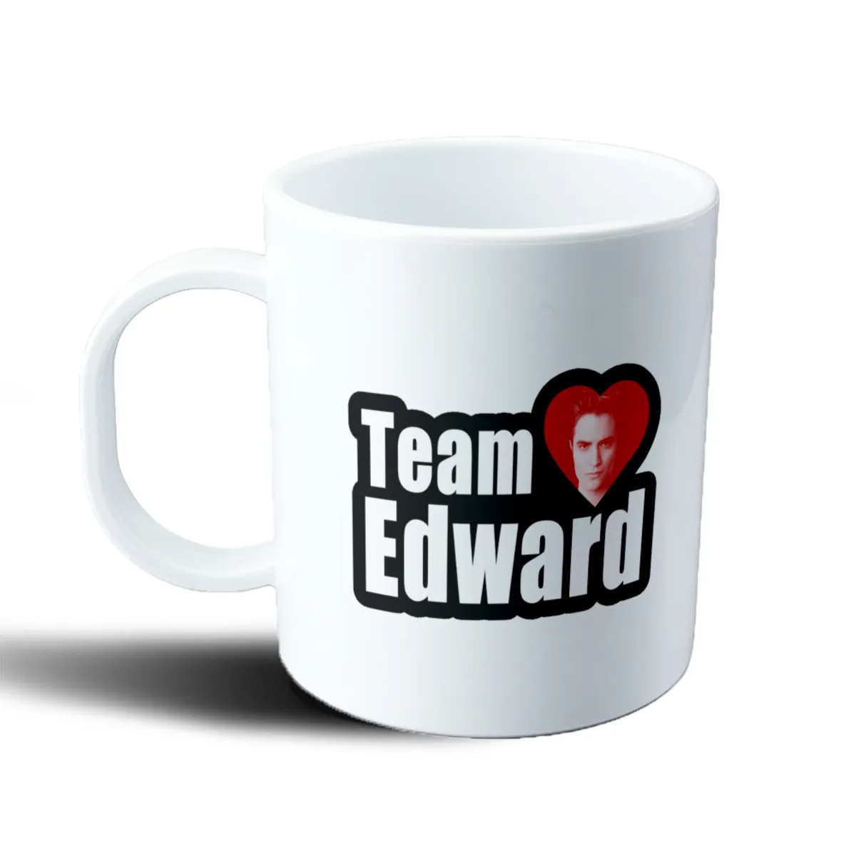 Taza de Plástico Crepúsculo Team Edward Corazón - vista 2