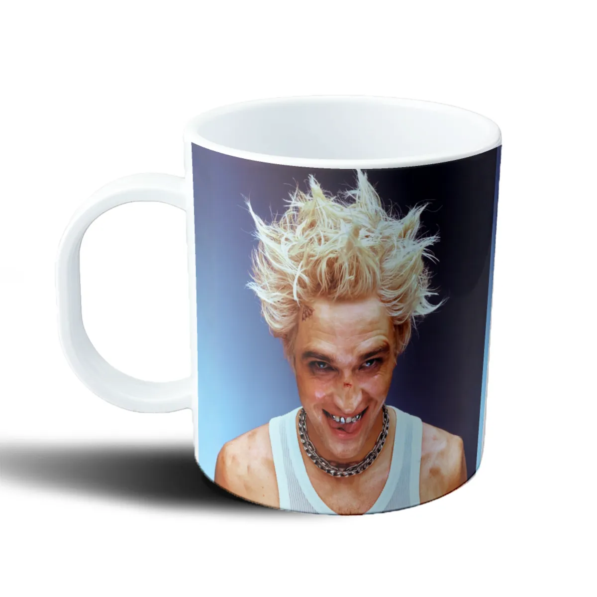 Taza de Plástico Robert Pattinson Pelo Rubio Cadena - vista 2