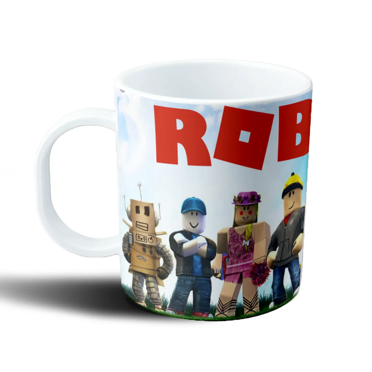 Taza de Plástico Roblox Personajes Avatares - vista 2