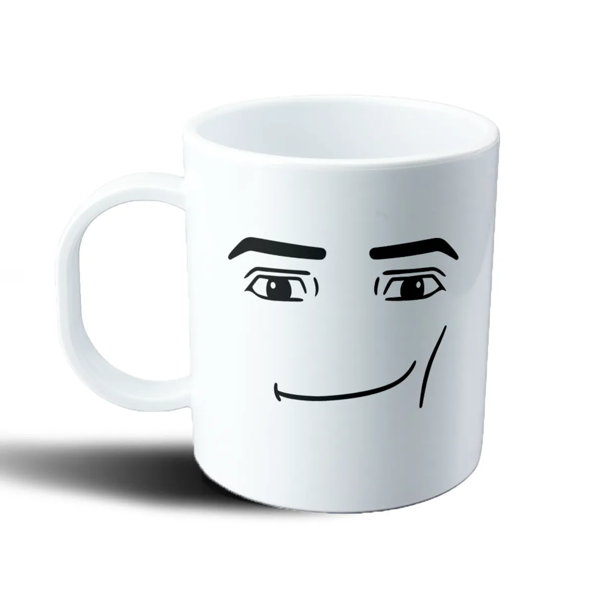 Taza de Plástico Roblox Man Face - vista 2