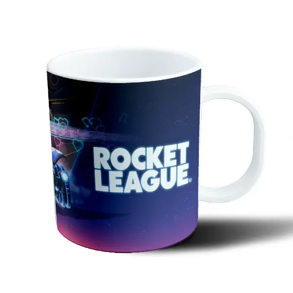 Taza de Plástico Rocket League Auto Neón