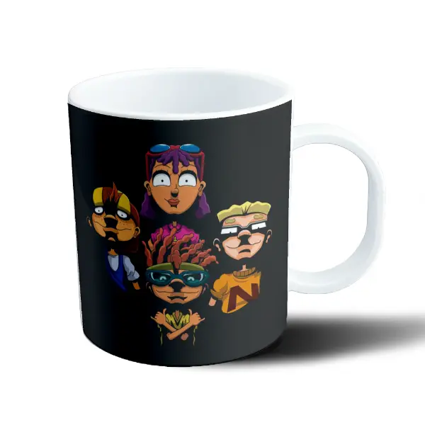 Taza de Plástico Rocket Power Personajes