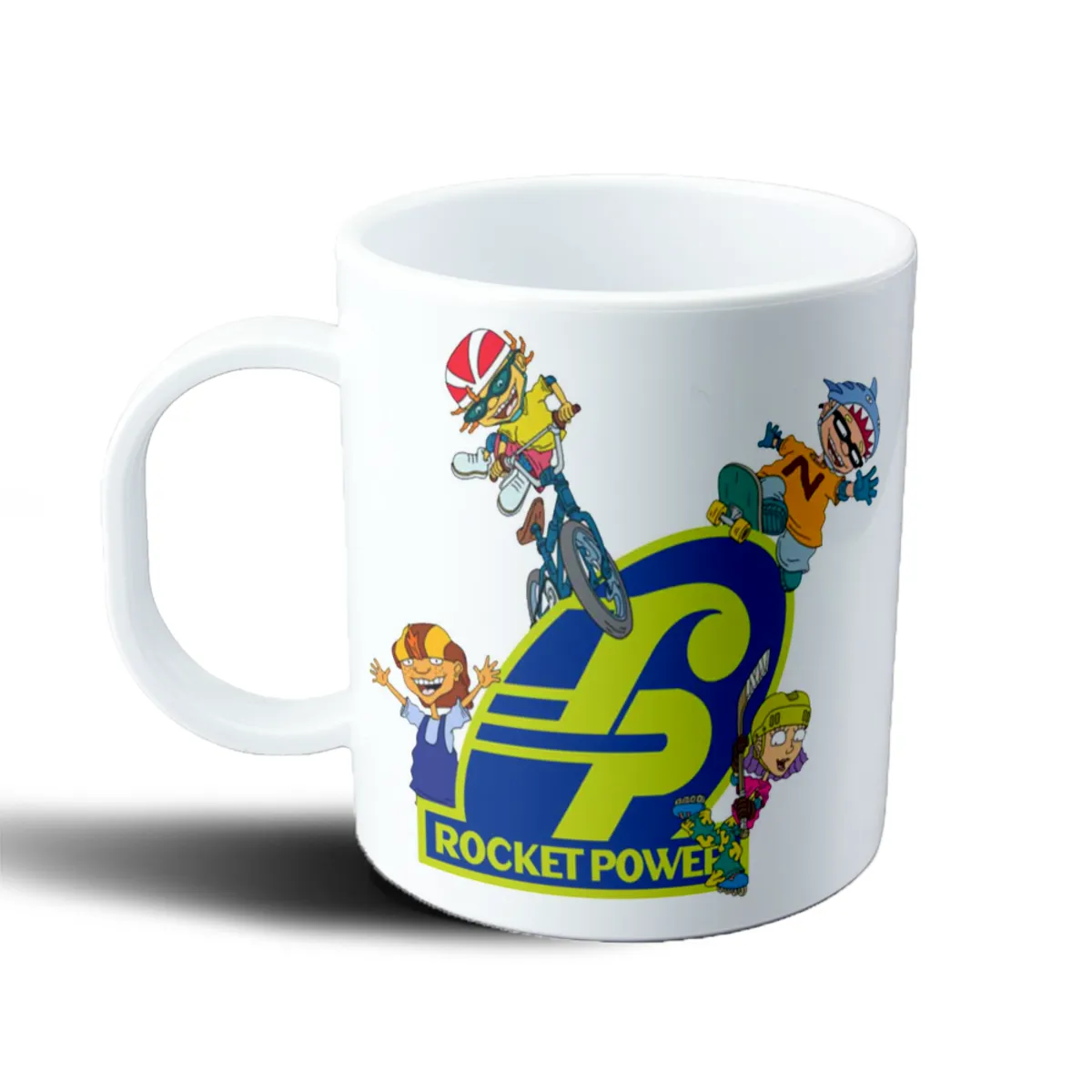 Taza de Plástico Rocket Power Logo y Personajes - vista 2