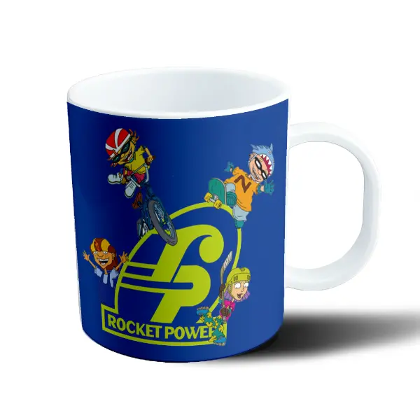Taza de Plástico Rocket Power Otto Reggie Twister Skate