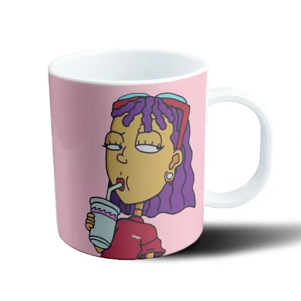 Taza de Plástico Rocket Power Regina Chica con Batido
