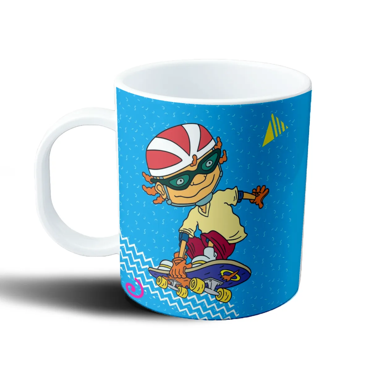 Taza de Plástico Rocket Power Otto Patineta - vista 2