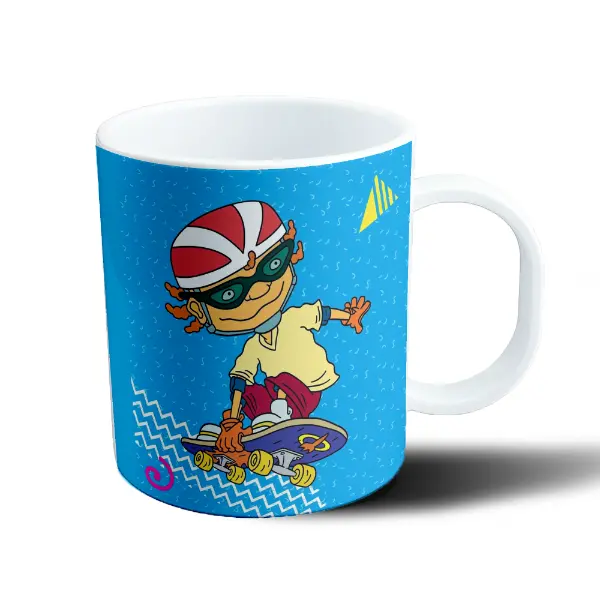 Taza de Plástico Rocket Power Otto Patineta