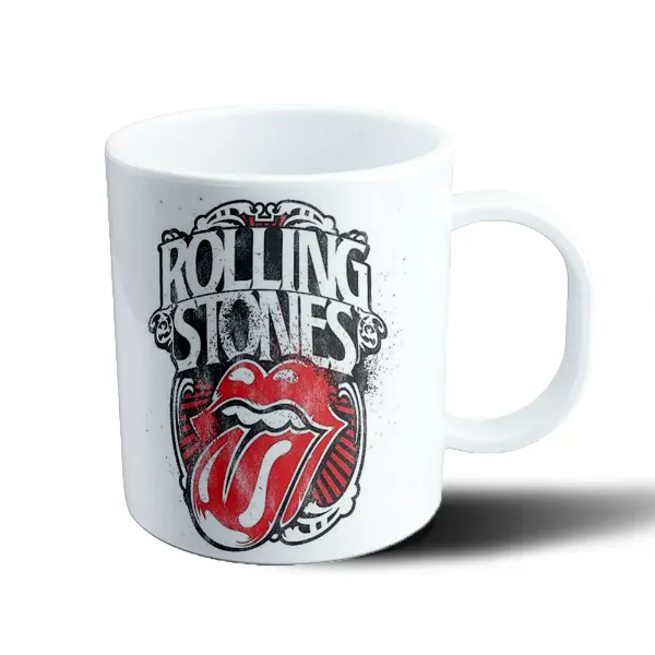 Taza de Plástico Rolling Stones Lengua Vintage