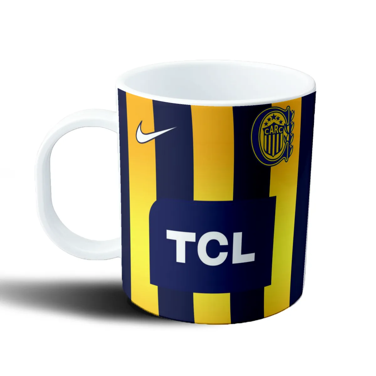 Taza de Plástico Rosario Central Camiseta Auriazul - vista 2