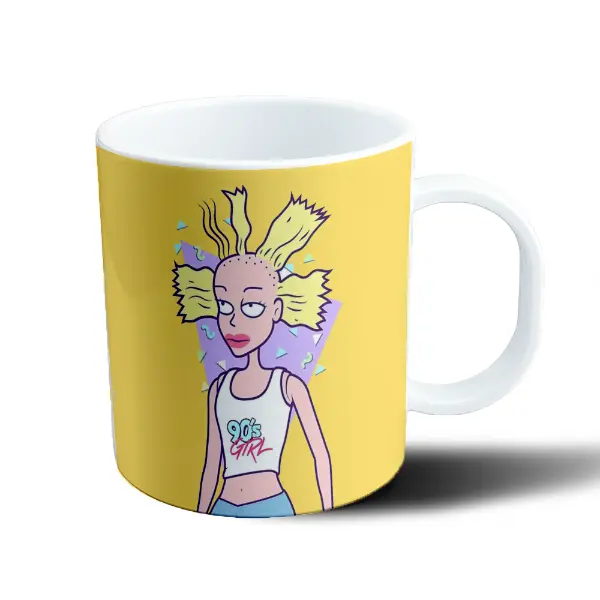 Taza de Plástico Rugrats Chica 90's