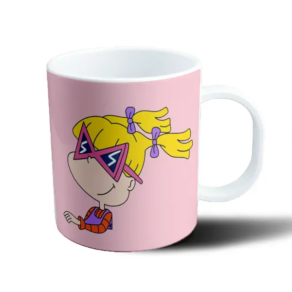 Taza de Plástico Rugrats Angelica con Lentes
