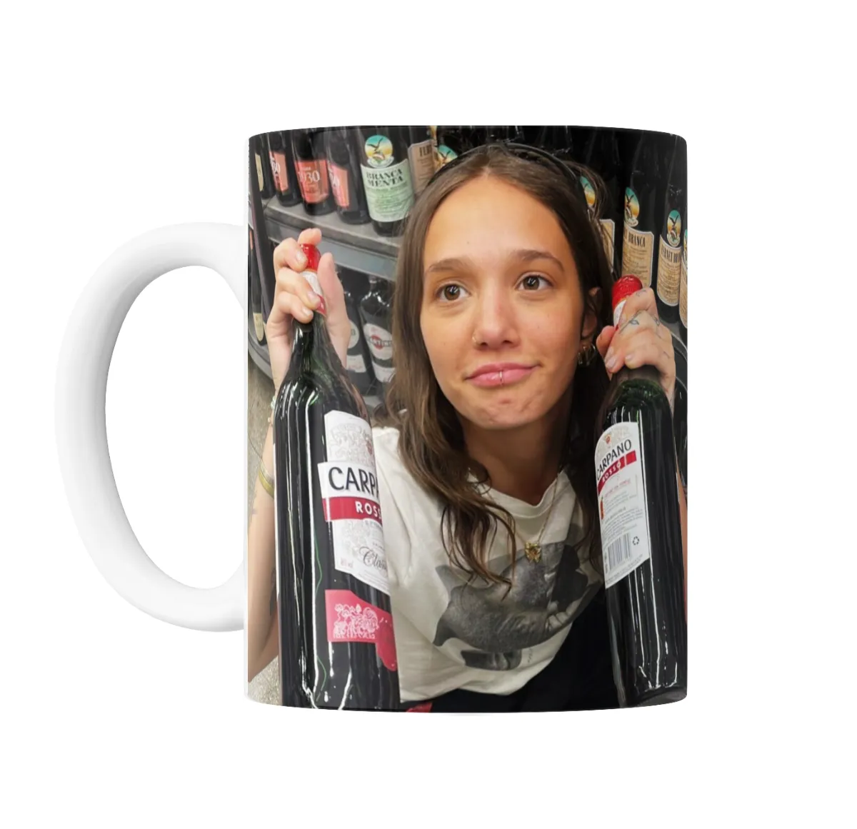 Taza de Cerámica Angela Torres Carpano Rosso - vista 2