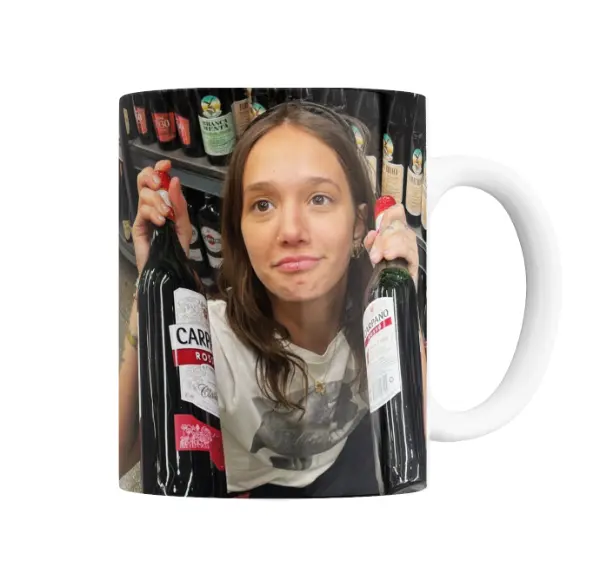 Taza de Cerámica Angela Torres Carpano Rosso