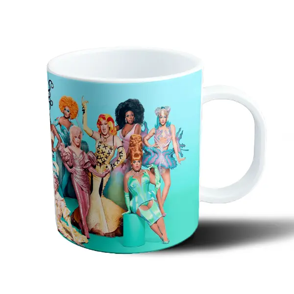 Taza de Plástico Ru Paul Drag Race Elenco de Reinas
