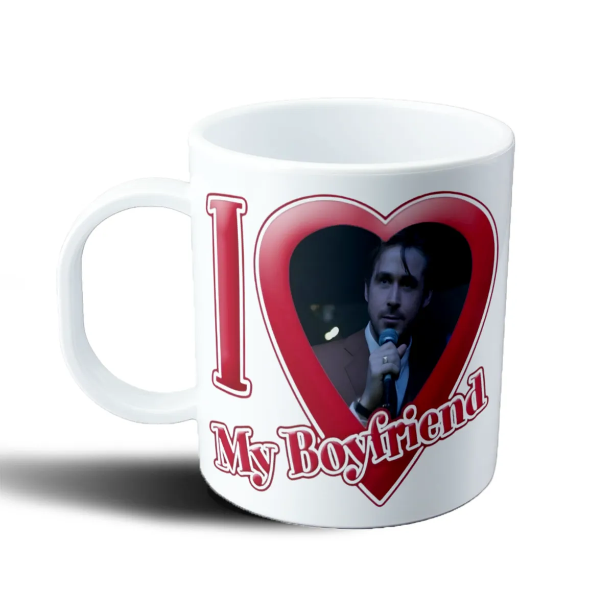 Taza de Plástico Ryan Gosling I Love My Boyfriend - vista 2