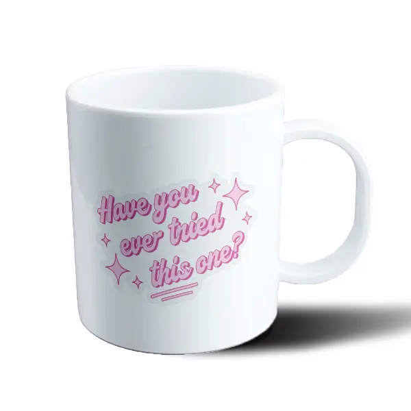 Taza de Plástico Sabrina Carpenter Have You Ever Tried This One