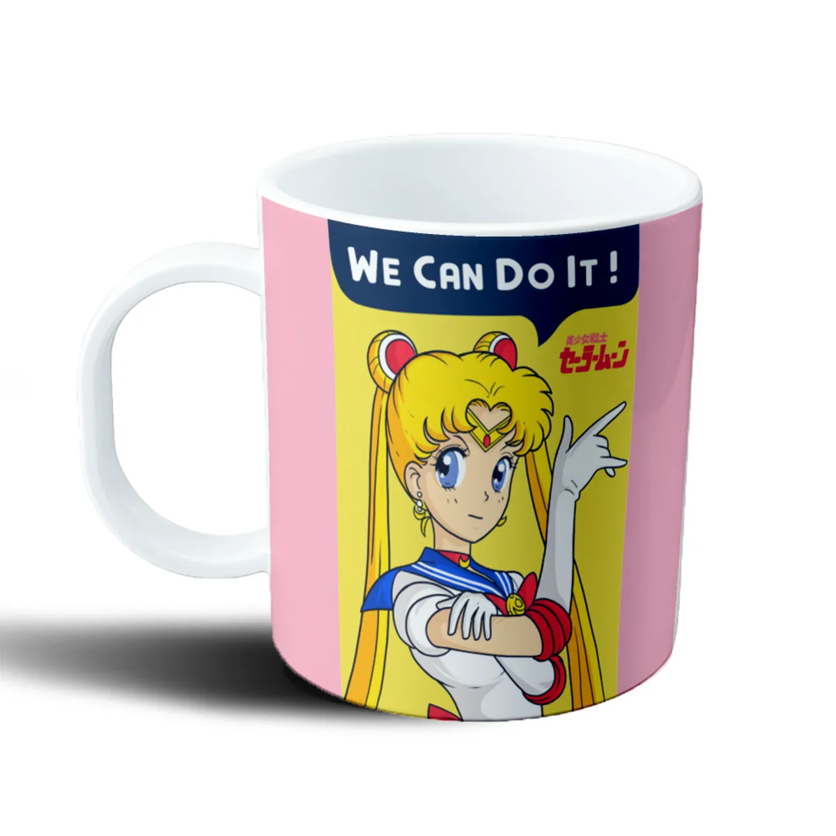 Taza de Plástico Sailor Moon We Can Do It - vista 2