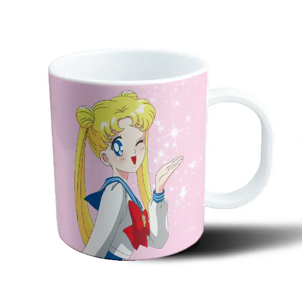 Taza de Plástico Sailor Moon Usagi Guiño