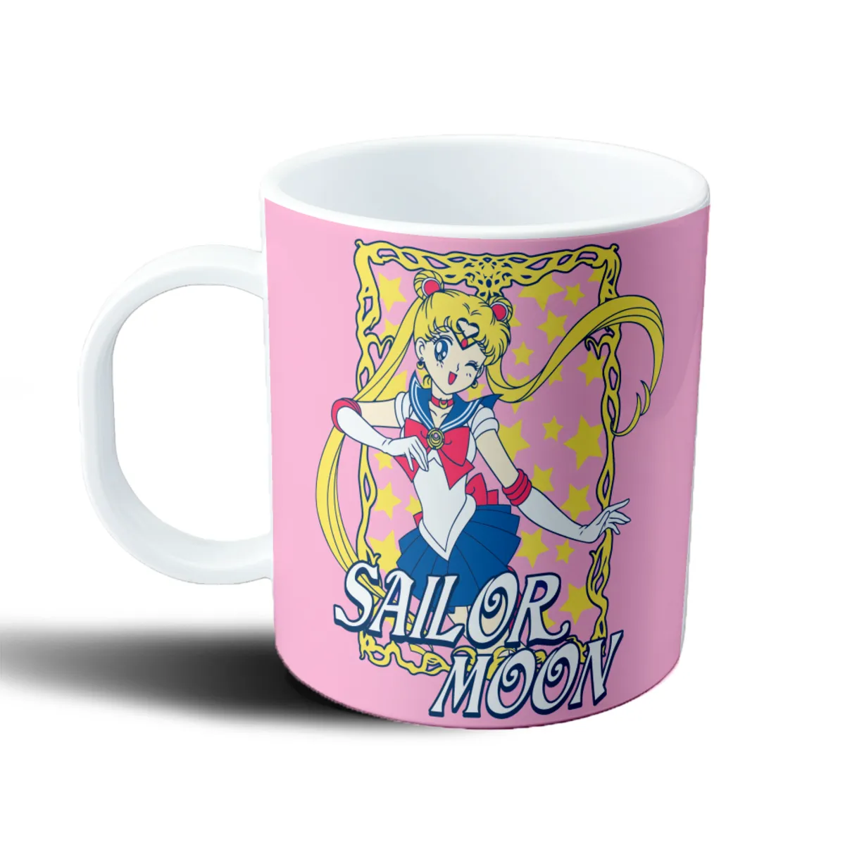 Taza de Plástico Sailor Moon Usagi Guiño - vista 2
