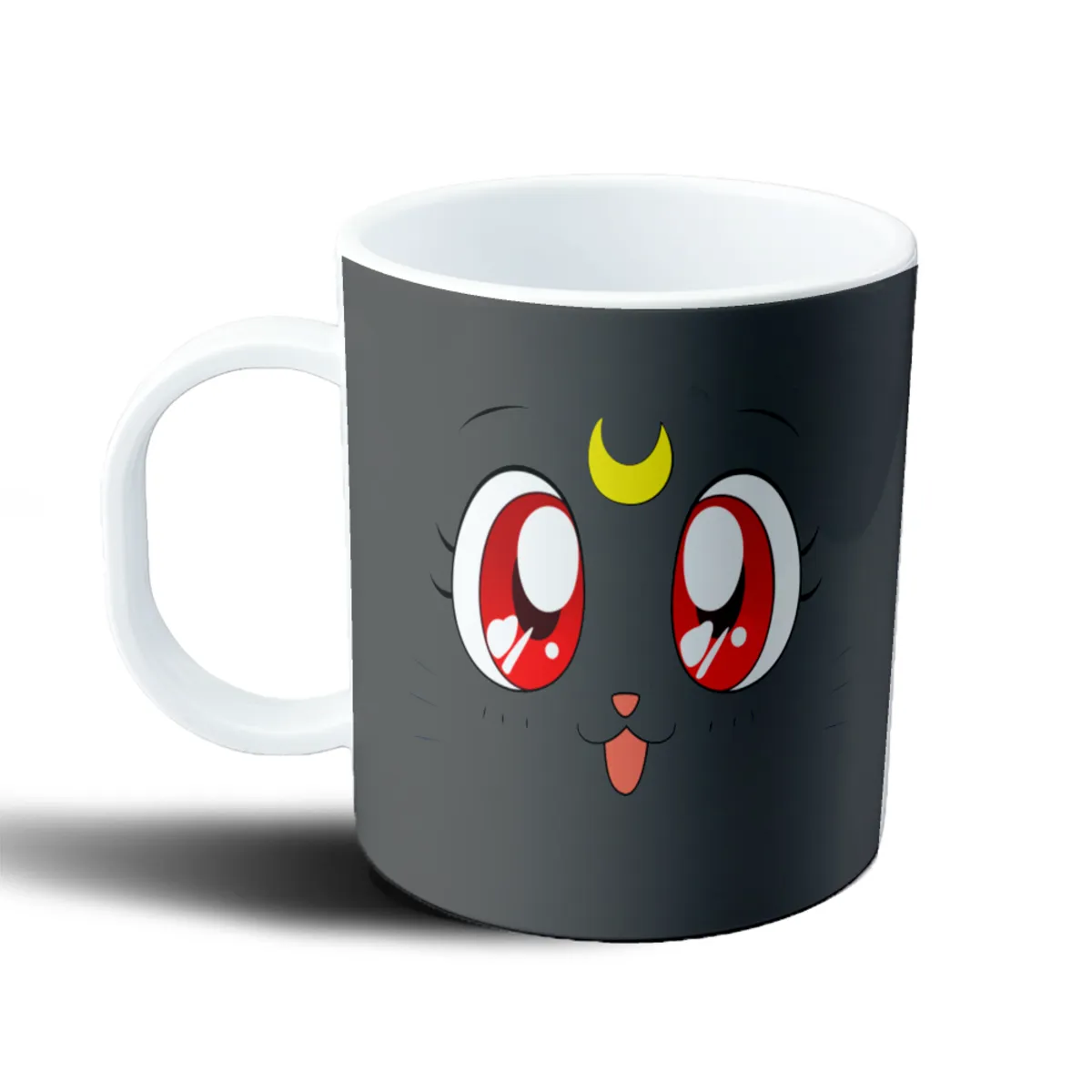 Taza de Plástico Sailor Moon Luna Cara - vista 2