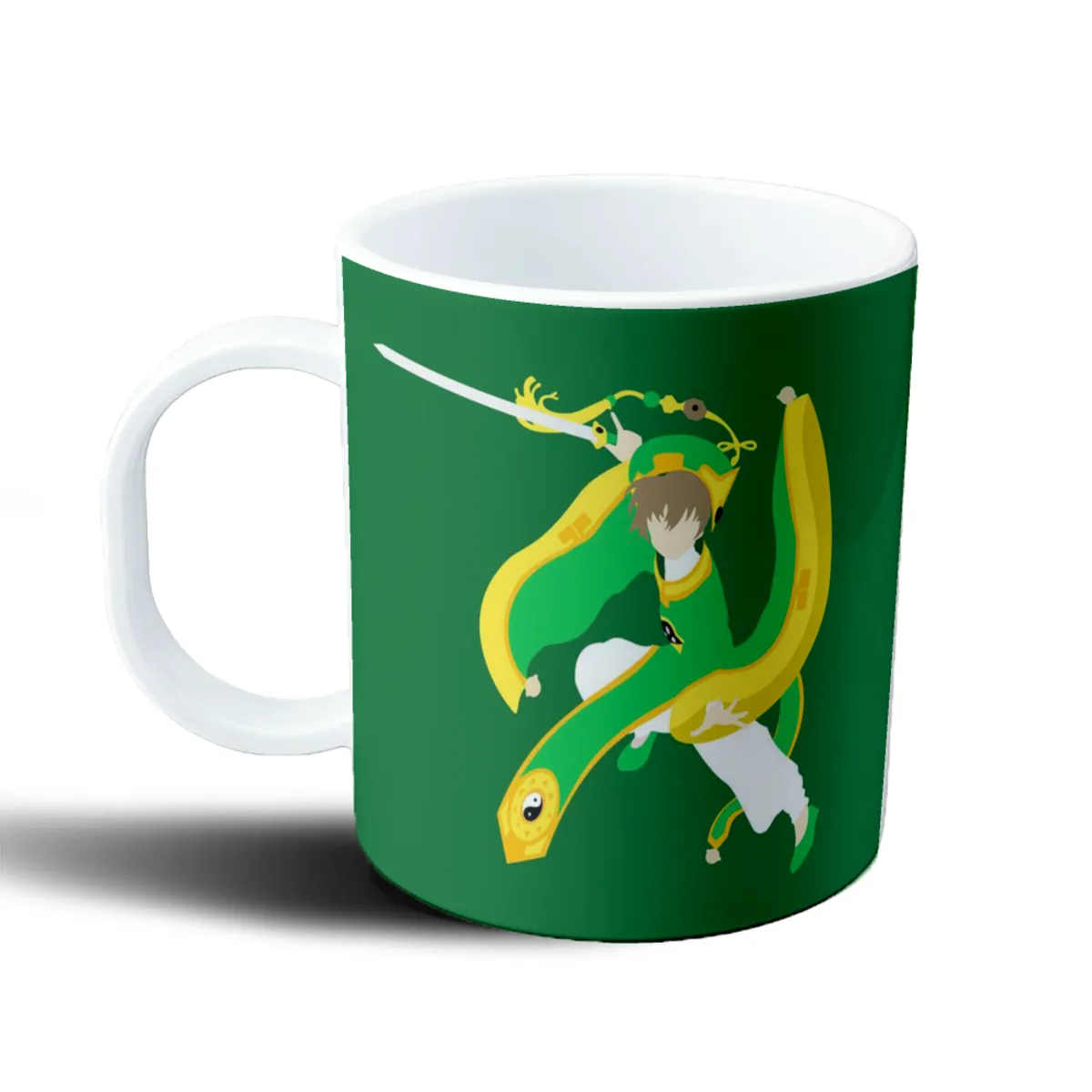 Taza de Plástico Sakura Card Captor Shaoran Li con Espada - vista 2