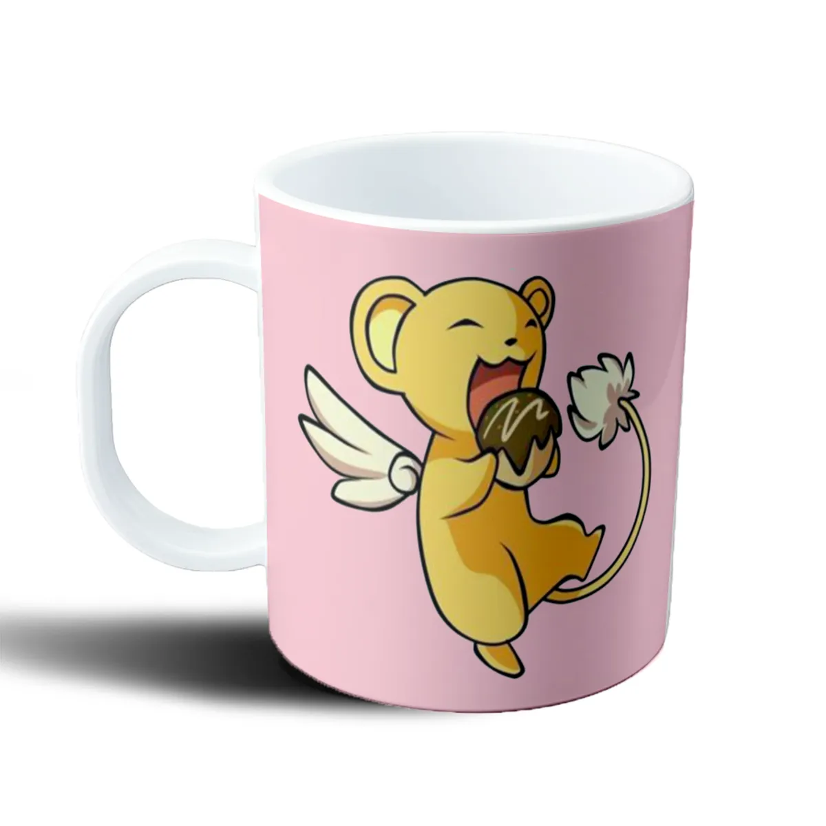 Taza de Plástico Sakura Card Captor Kero Comiendo Bolita de Chocolate - vista 2