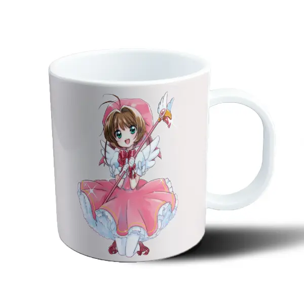 Taza de Plástico Sakura Card Captor Sakura Kinomoto con Báculo