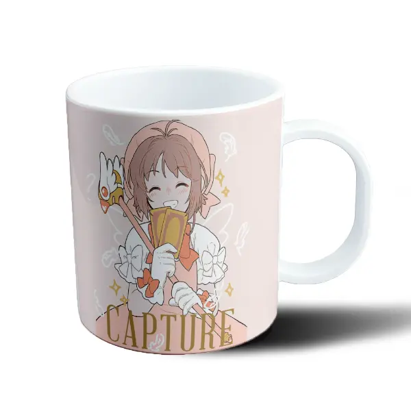 Taza de Plástico Sakura Card Captor Sakura con Cartas Capture