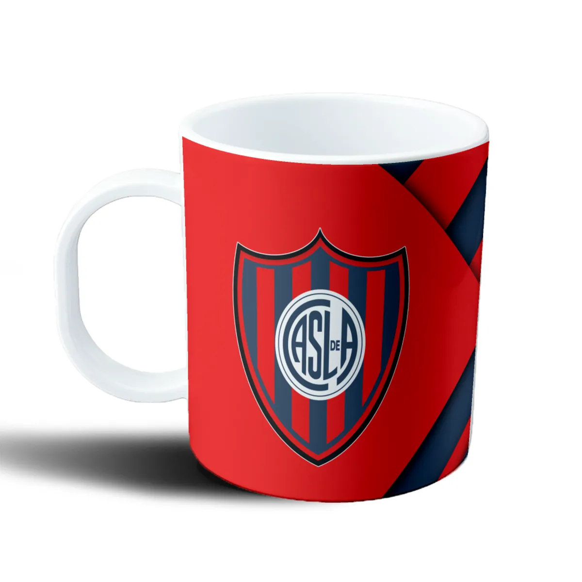 Taza de Plástico San Lorenzo Escudo Azulgrana - vista 2