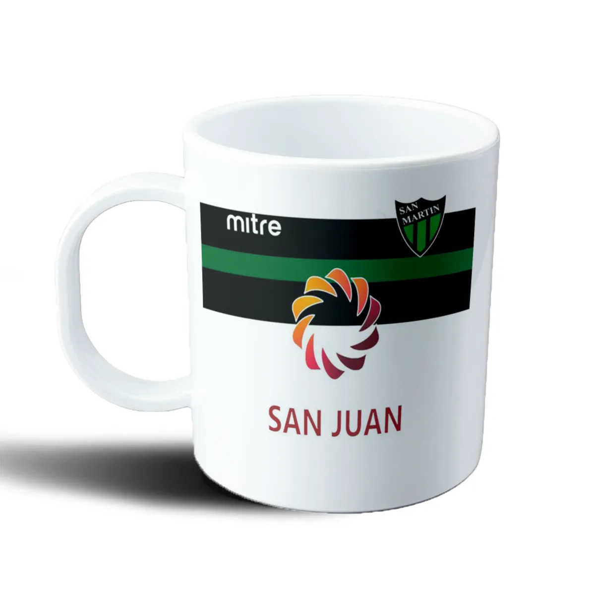 Taza de Plástico San Martín de San Juan Camiseta Rayada San Juan - vista 2