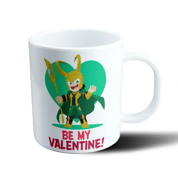 Taza de Plástico Loki Be My Valentine
