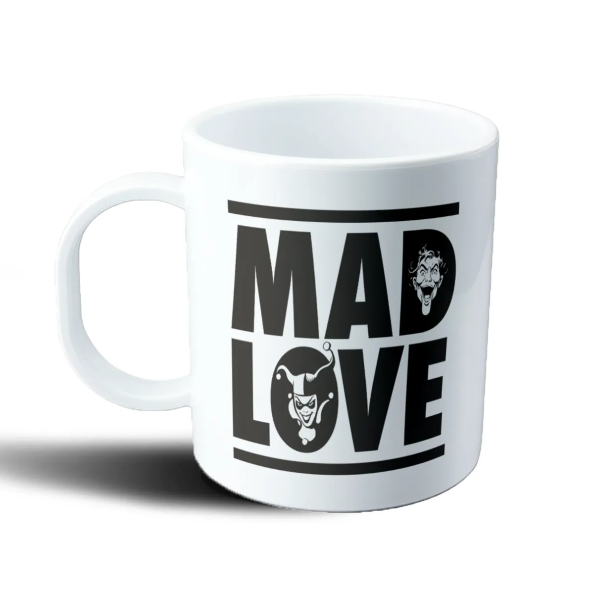 Taza de Plástico Batman Mad Love Joker y Harley Quinn - vista 2