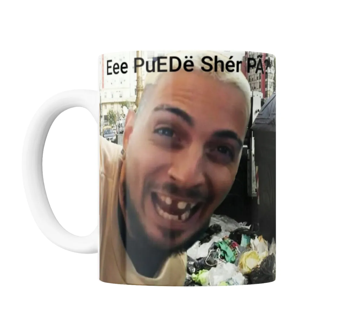 Taza de Cerámica Coscu Eee Puede Shér Pa - vista 2
