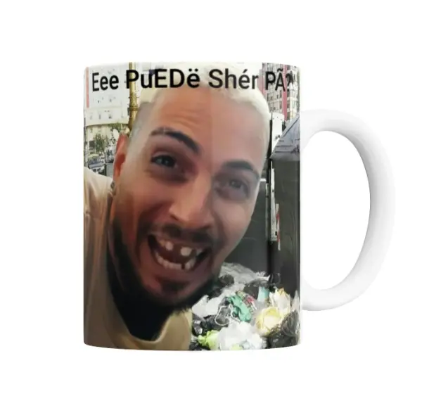 Taza de Cerámica Coscu Eee Puede Shér Pa