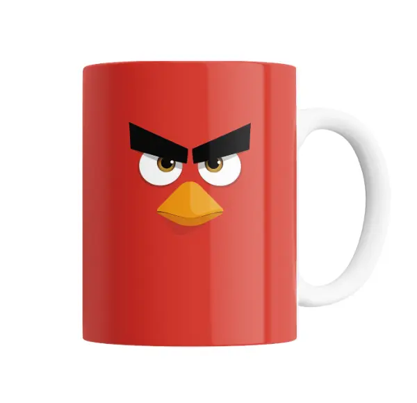 Taza de Cerámica Angry Birds Red