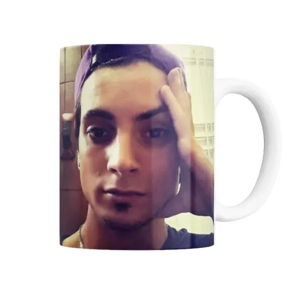 Taza de Cerámica Coscu Gorra Violeta