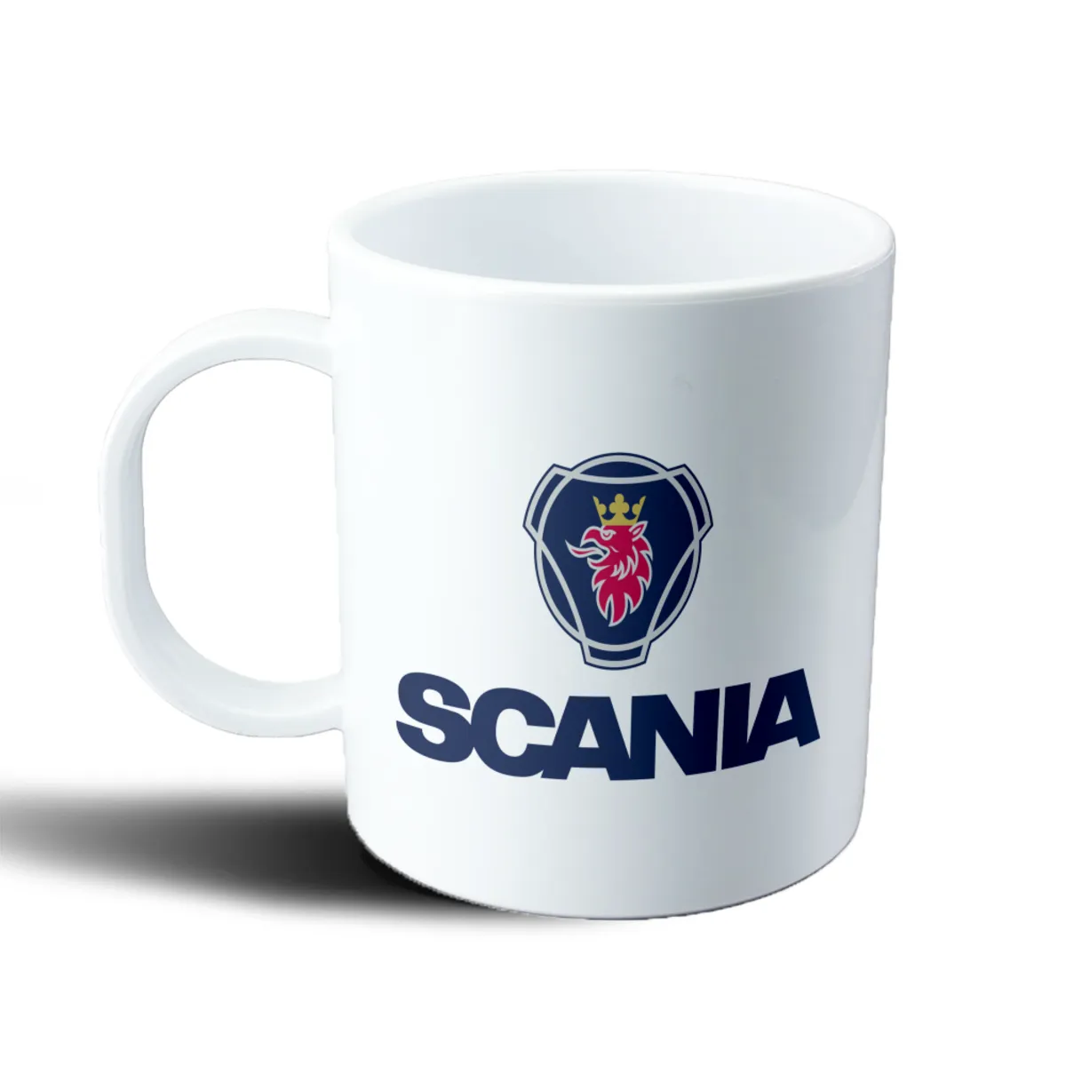 Taza de Plástico Scania Escudo con Grifo y Logo - vista 2